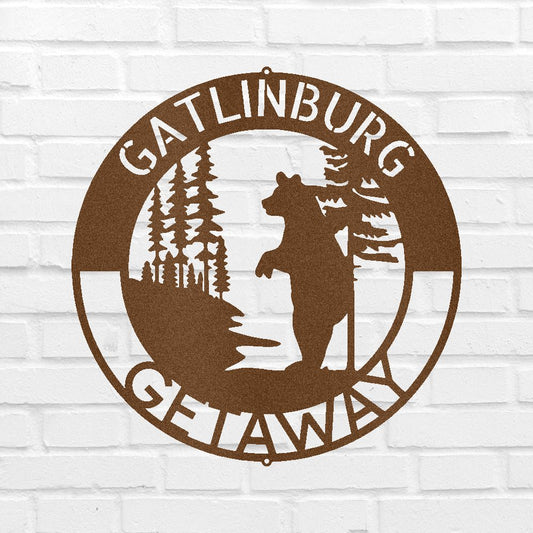 Lone Bear Personalized Gifts - Custom Metal Sign