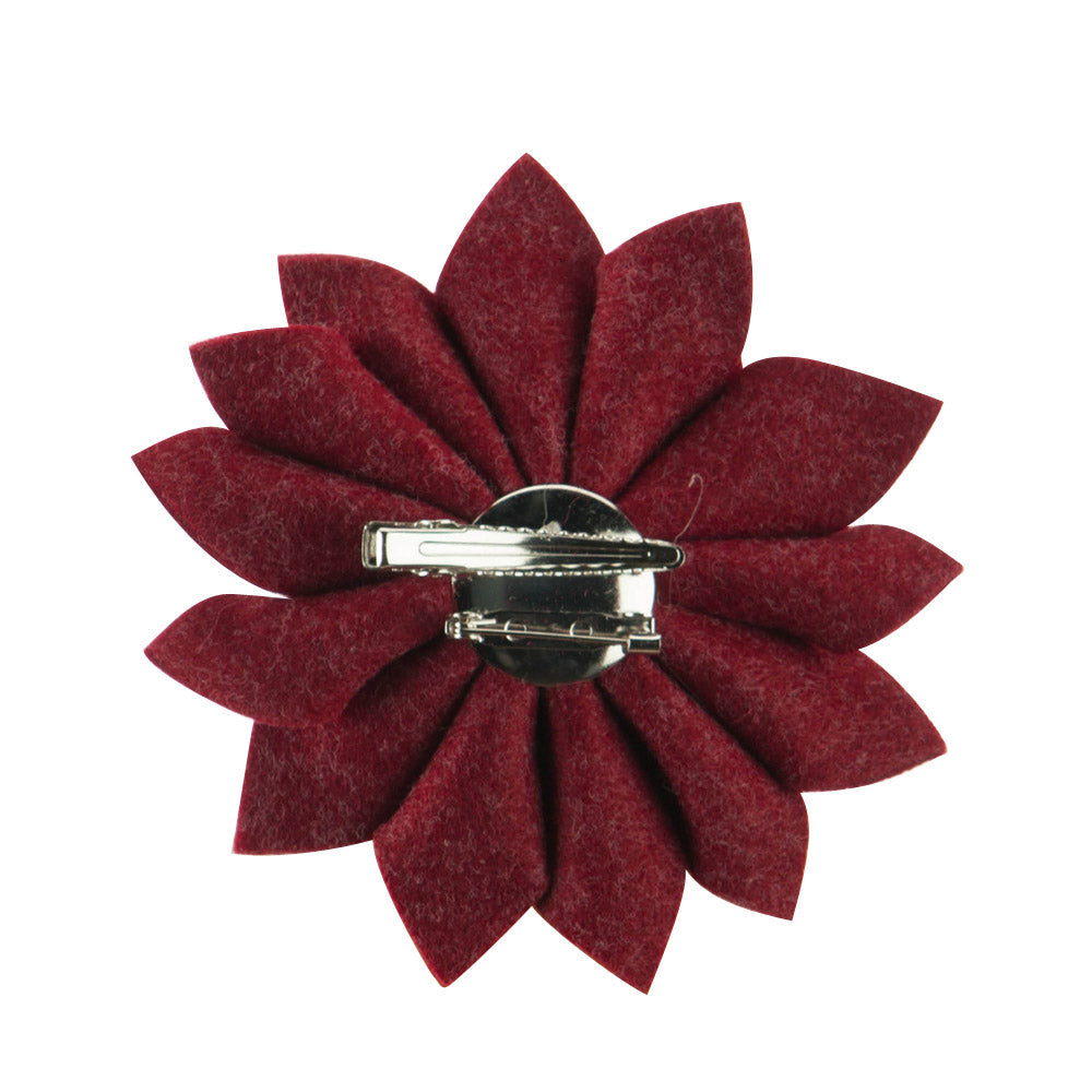 3 Layer Petal Large Flower Hair Pin and Clip
