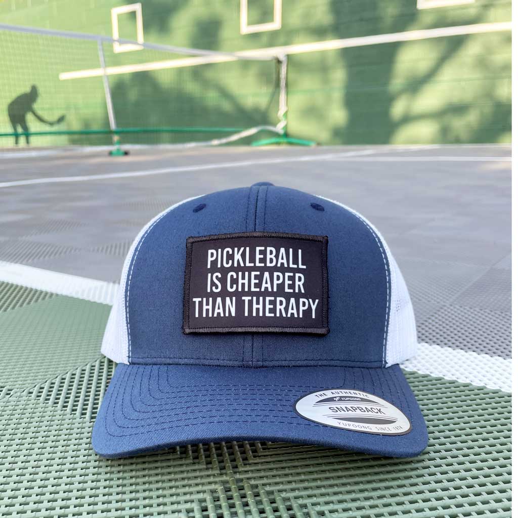 Pickleball Is Cheaper Than Therapy - Removable Patch