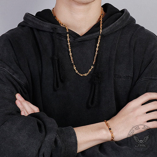 Pig Nose Stainless Steel Necklace