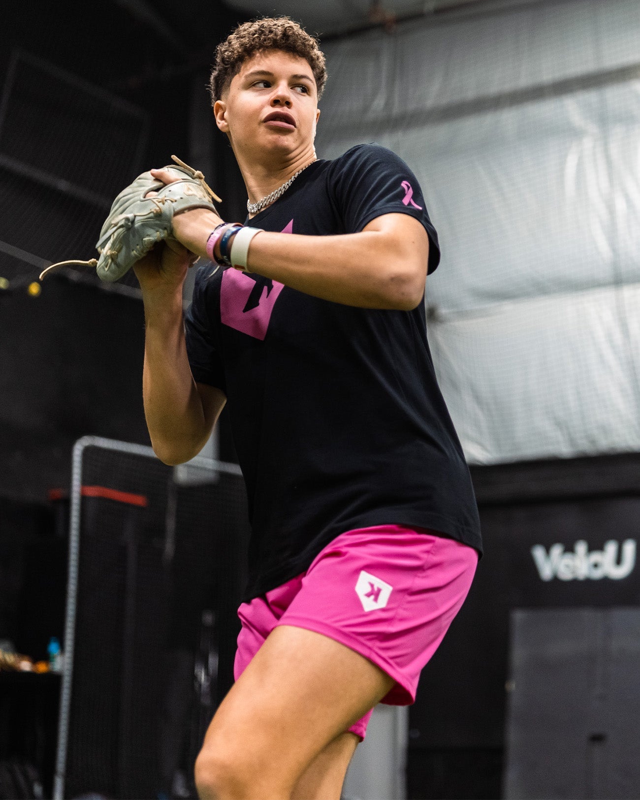 Pink Training Shorts