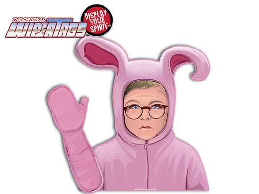 Pink Nightmare Bunny WiperTag