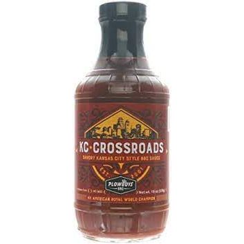 Plowboys BBQ KC Crossroads BBQ Sauce 16 oz.