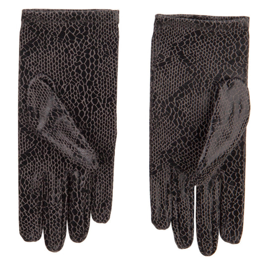 Women's Python Print Glove