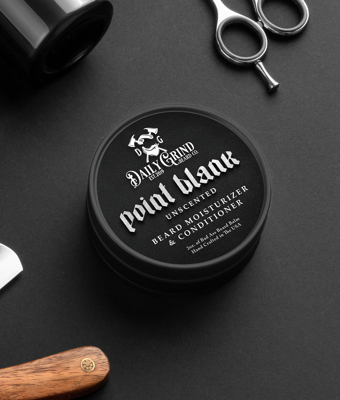 Beard Balm - Point Blank Beard Moisturizer & Conditioner