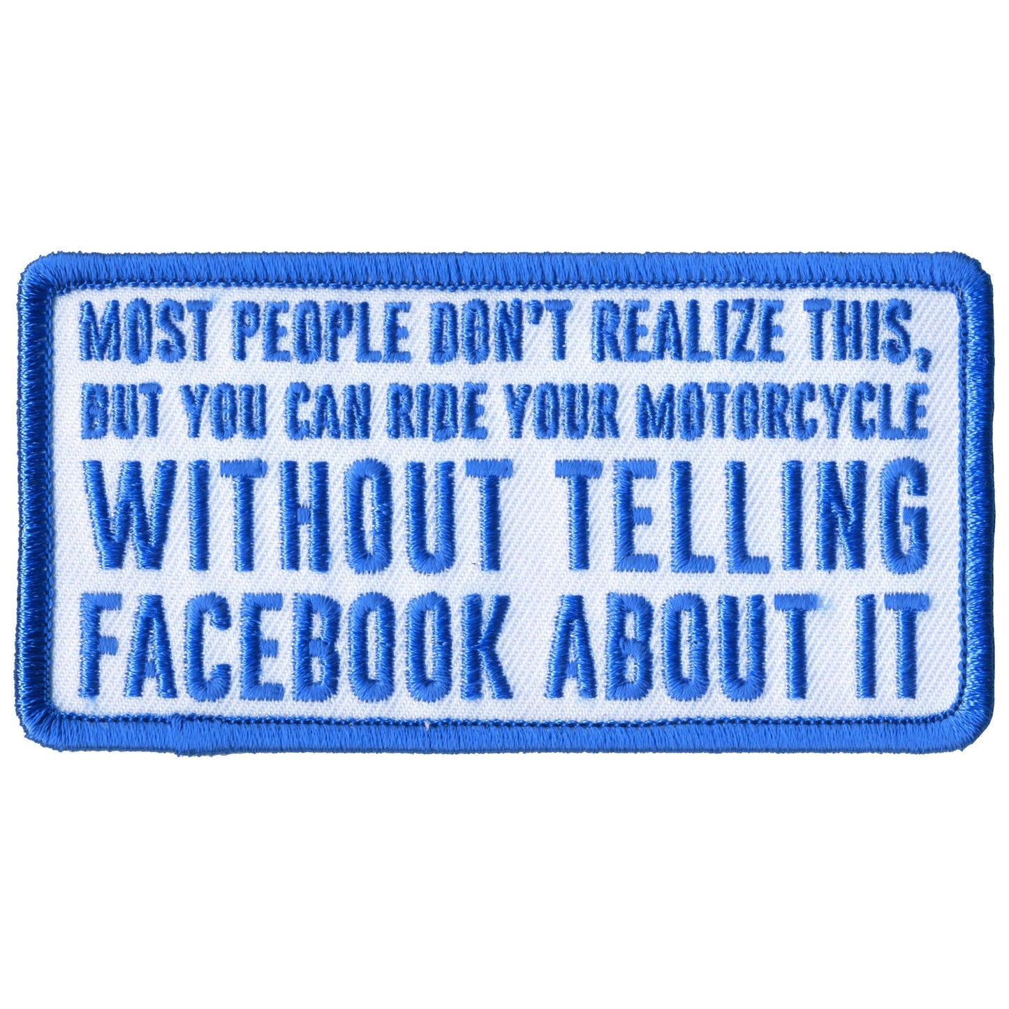 Hot Leathers Without Telling Facebook Patch