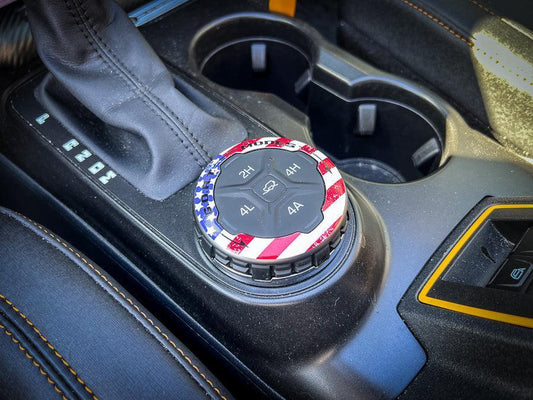 GOAT Mode Dial Ring Overlay V2 - 2021+ Bronco