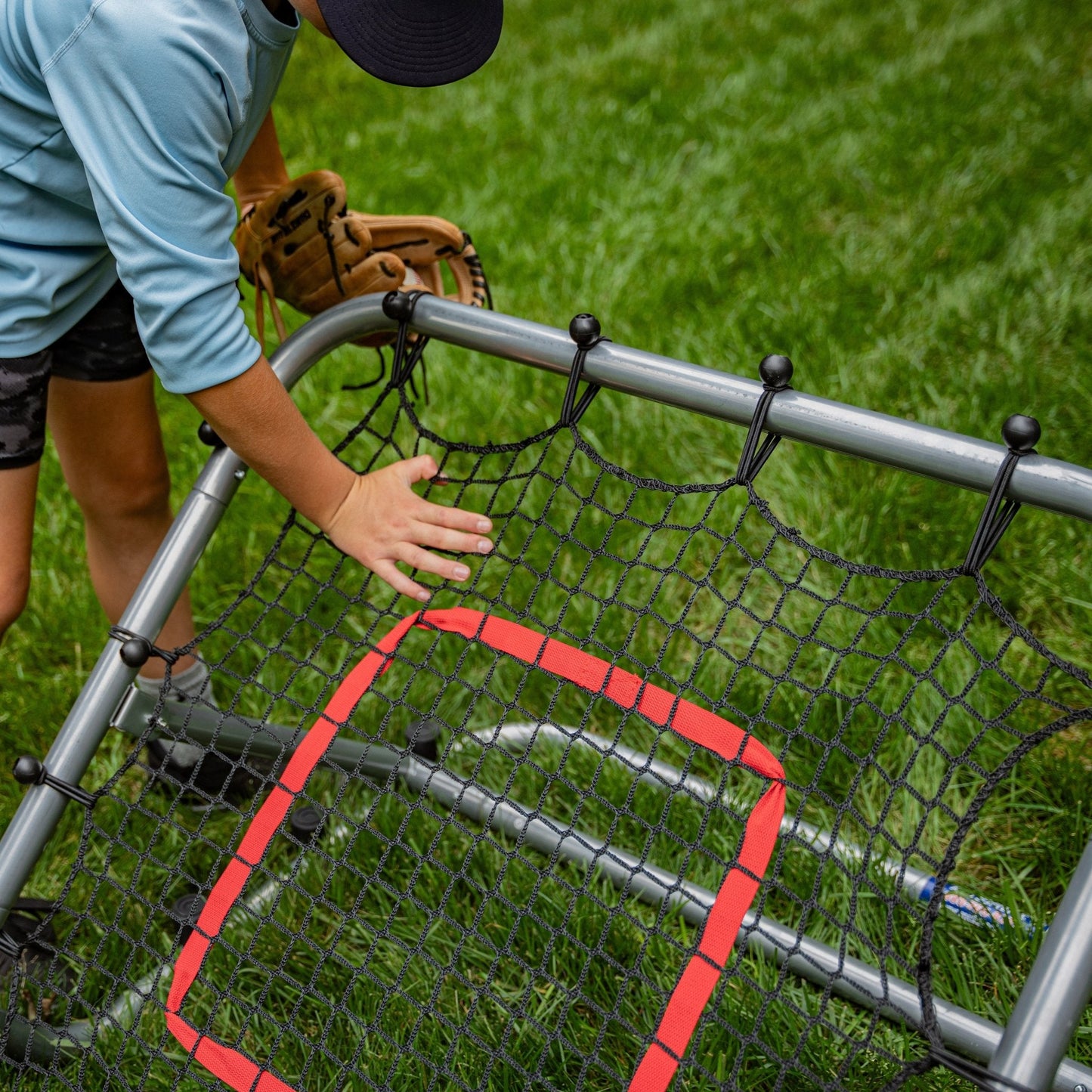 3x3 Baseball & Softball Rebounder + Free Training Videos | Portable Fielding Trainer