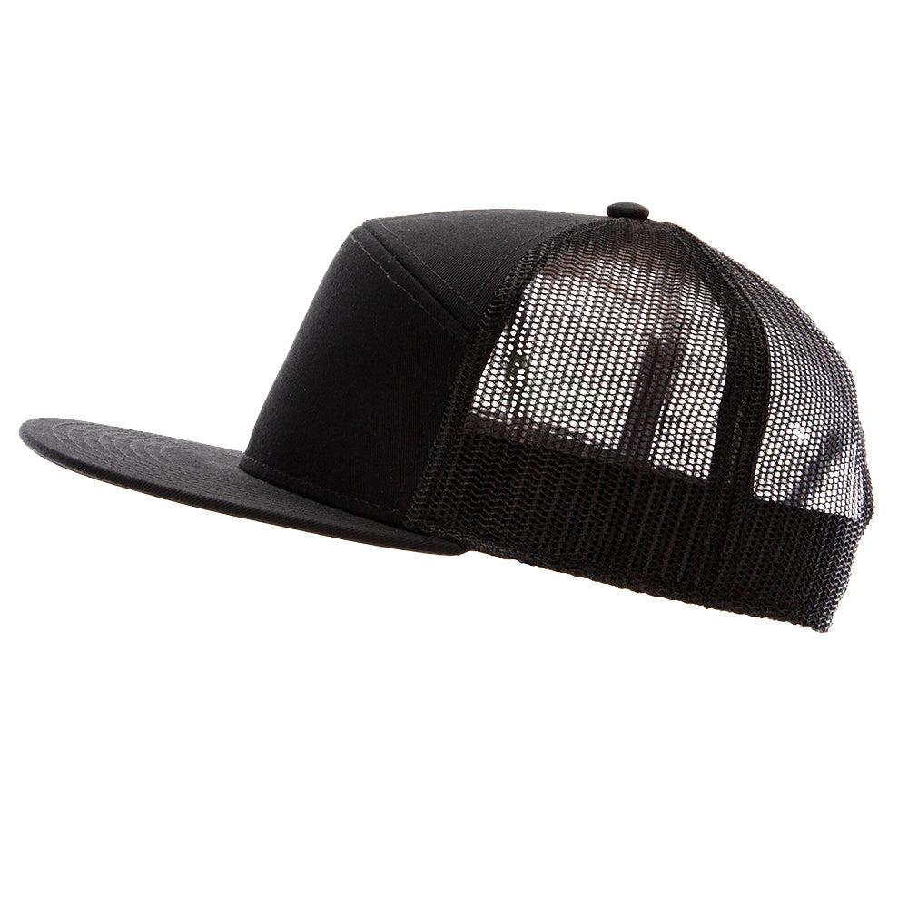 7 Panel Superior Cotton Twill Mesh Back Trucker Cap
