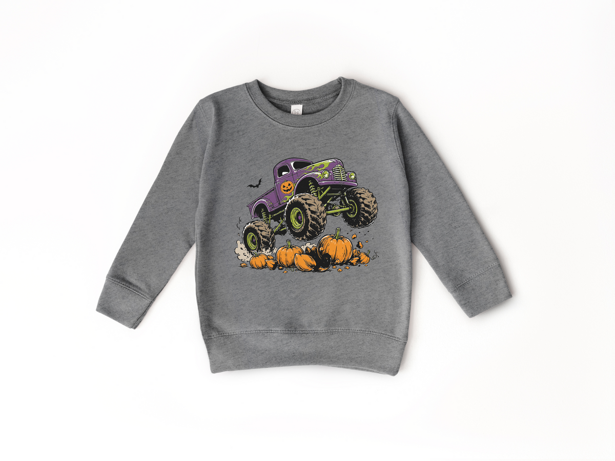 Pumpkin Crusher Toddler/Youth Crewneck Sweatshirt