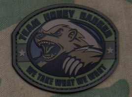 Honey Badger Morale Patch PVC - Mil-Spec Monkey