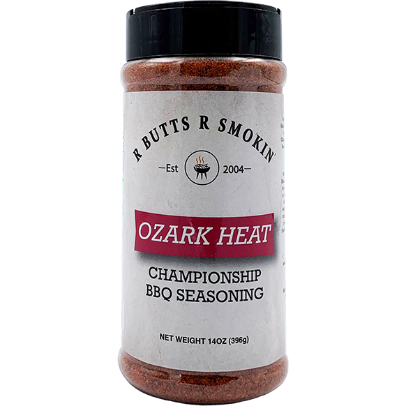 R Butts R Smokin' Ozark Heat Championship BBQ Seasoning - 14 oz.