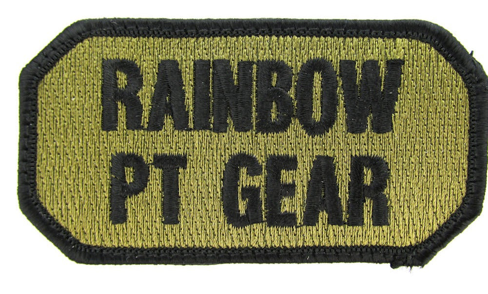 CLEARANCE - RAINBOW PT GEAR Morale Patch - Various Colors
