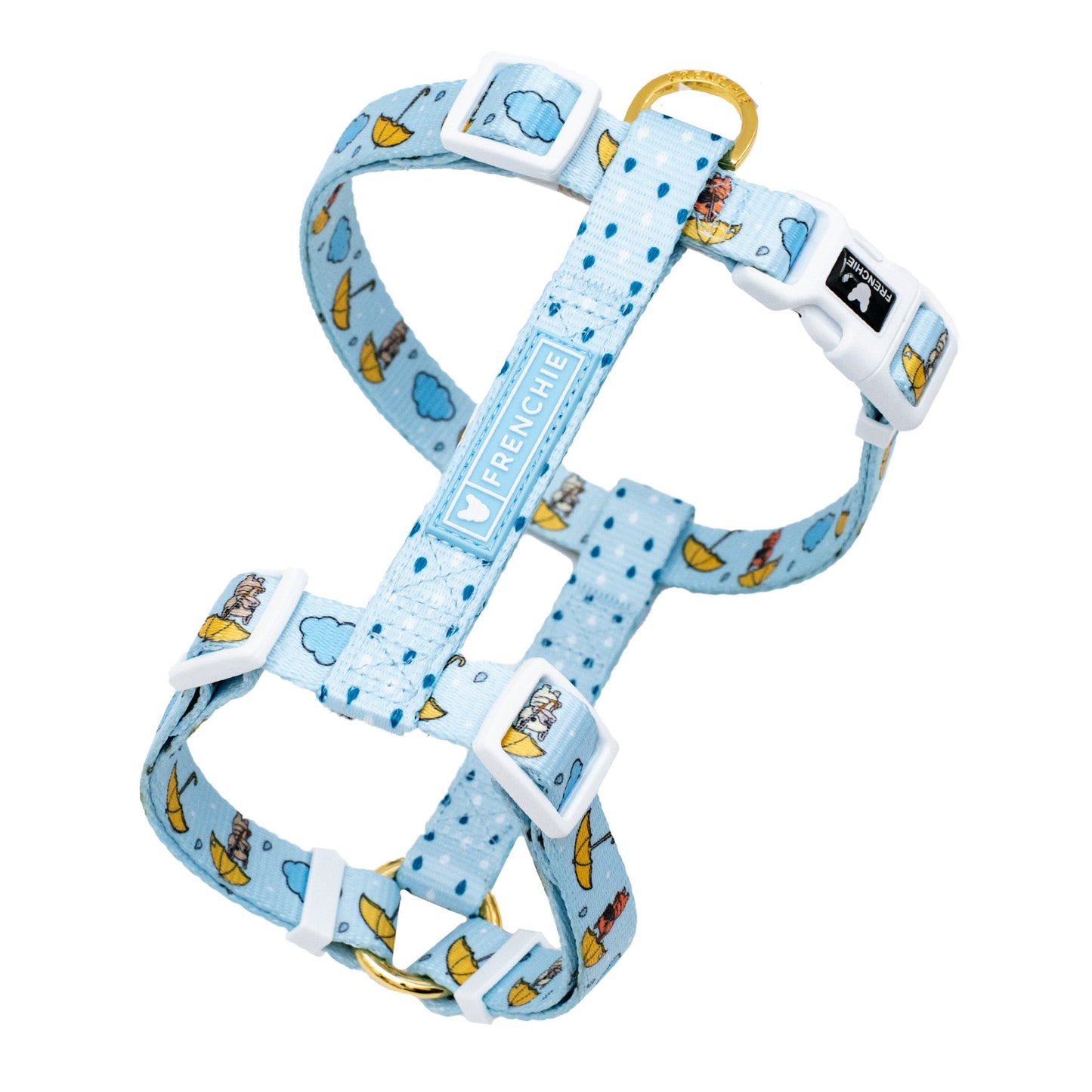 Frenchie Strap Harness - It's Raining Frenchies