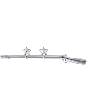 ROTC Rifle Badge - Silver