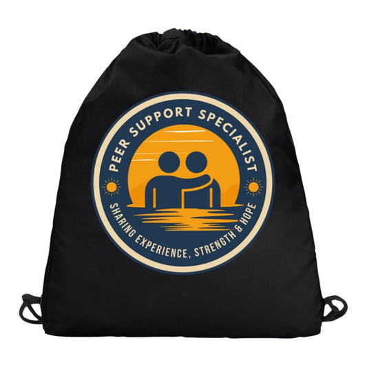 Recovery Champion Cinch Pack | Inspiring Sobriety | Peer Support Specialist