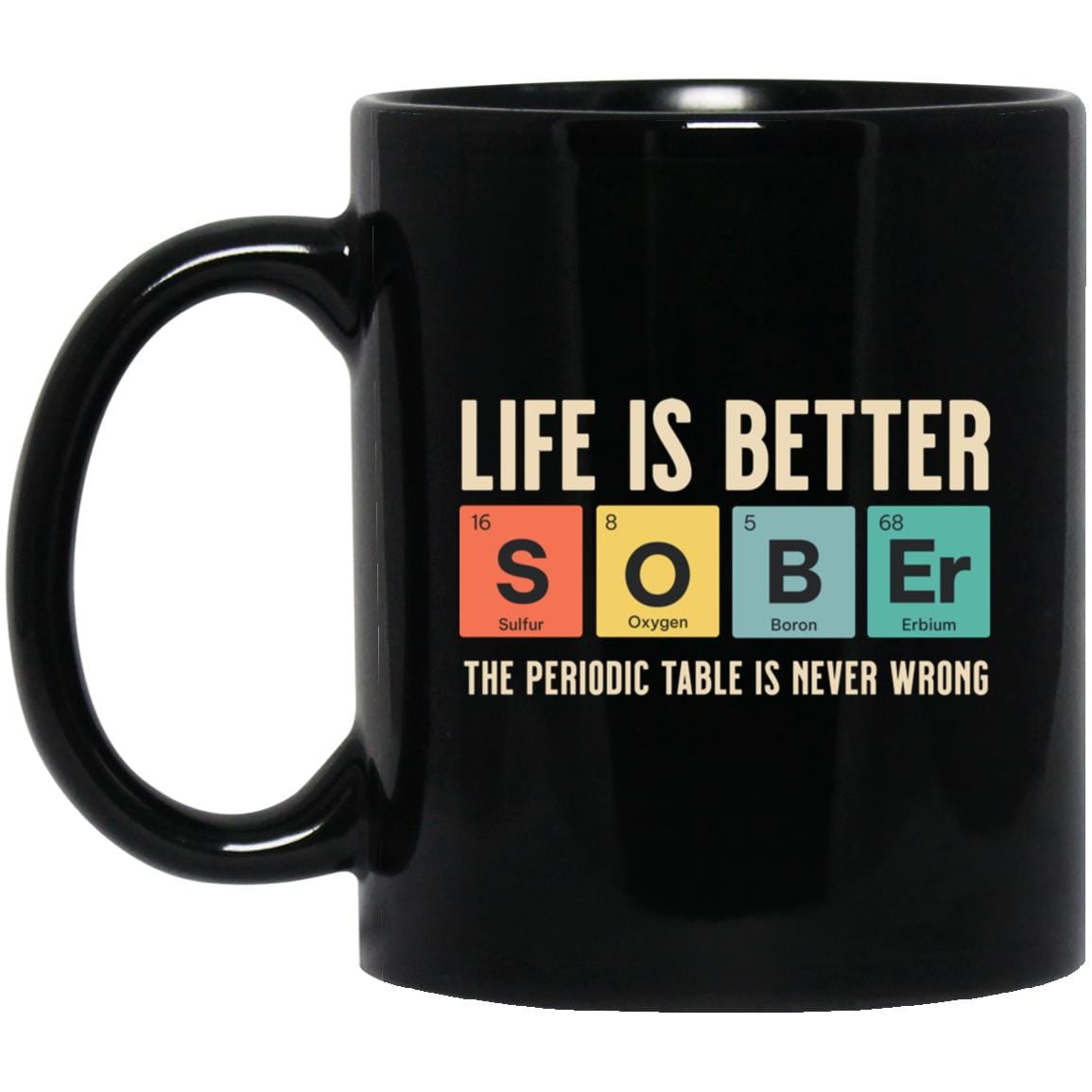 Recovery Coffee Mug | Inspiring Sobriety | Life is Better Sober