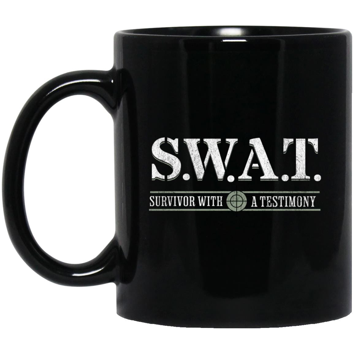Recovery Coffee Mug | Inspiring Sobriety | S.W.A.T. - Survivor With a Testimony