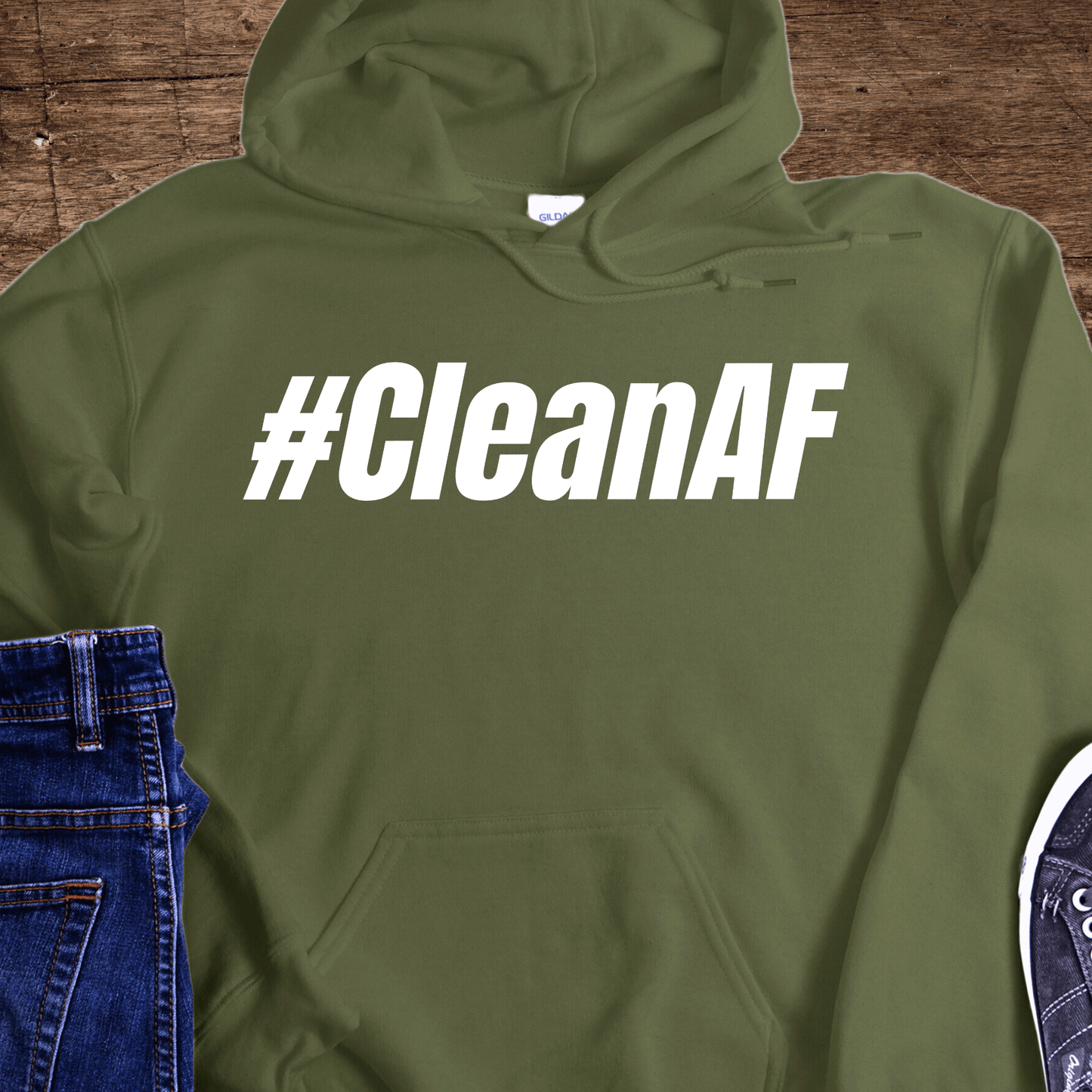 Recovery Hoodie | Inspiring Sobriety | #CleanAF