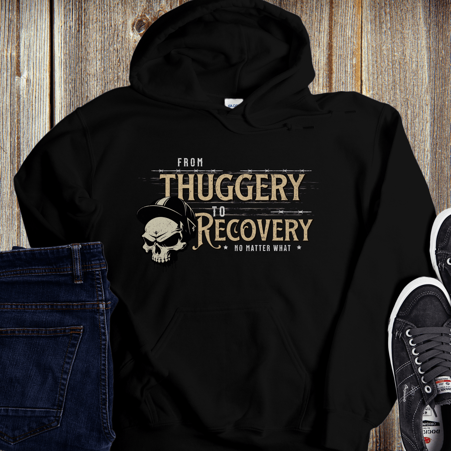 Recovery Hoodie | Inspiring Sobriety | From Thuggery To Recovery