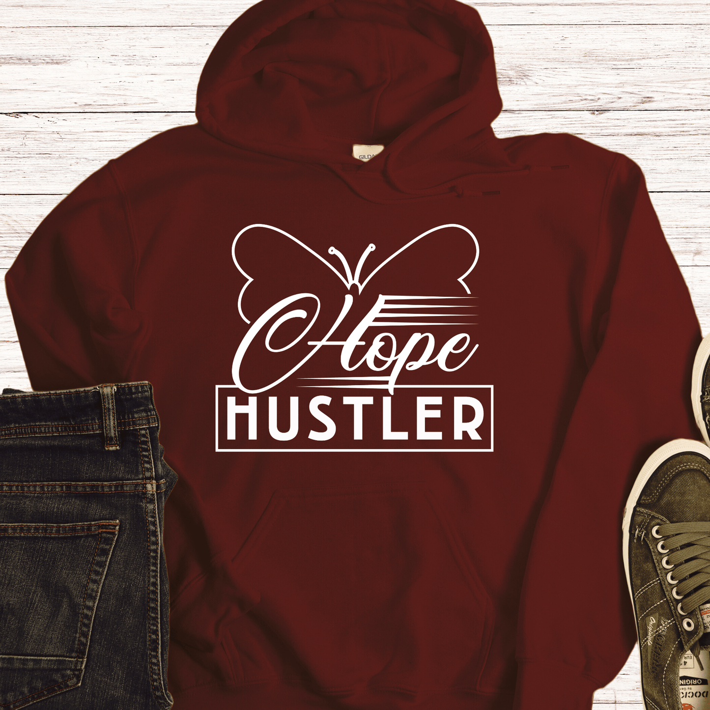 Recovery Hoodie | Inspiring Sobriety | Hope Hustler