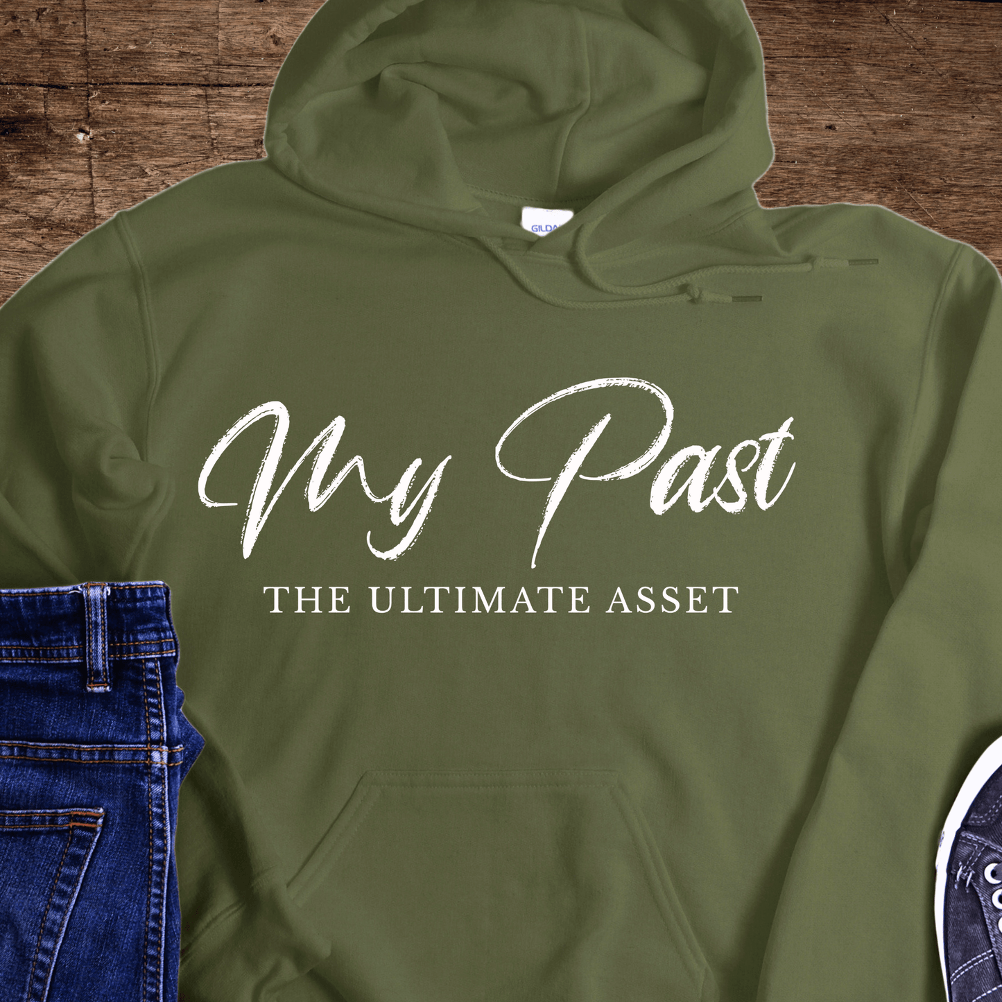 Recovery Hoodie | Inspiring Sobriety | My Past, The Ultimate Asset