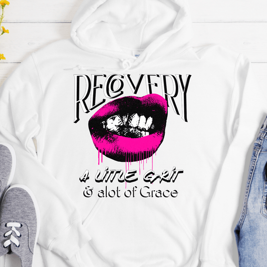 Recovery Hoodie | Inspiring Sobriety | Recovery - Grit and Grace