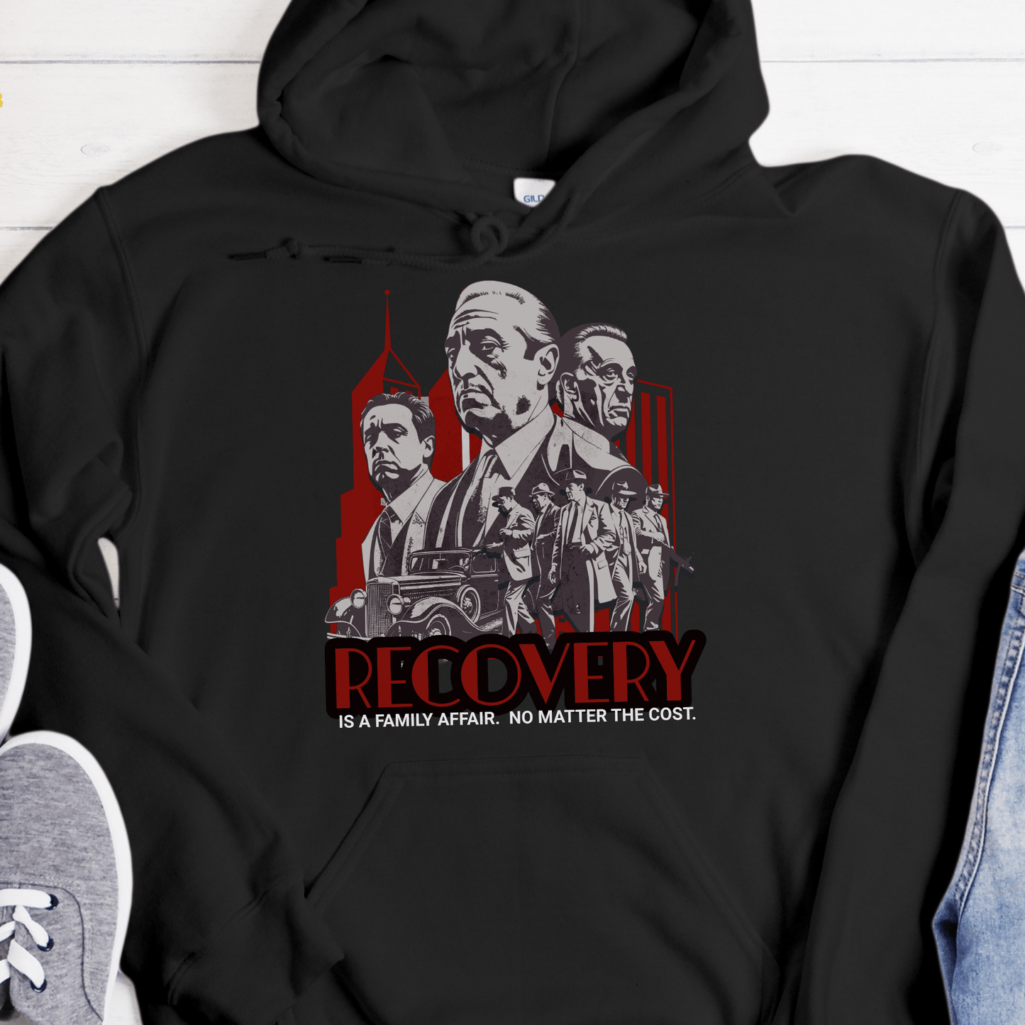Recovery Hoodie | Inspiring Sobriety | Recovery is a Family Affair