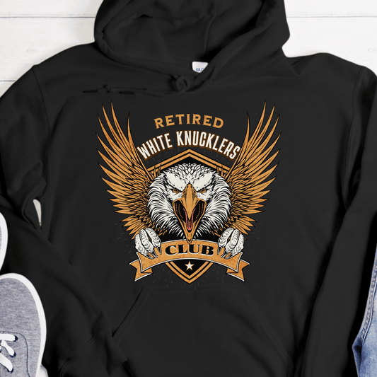 Recovery Hoodie | Inspiring Sobriety | Retired White Knucklers Club