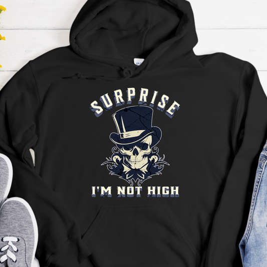 Recovery Hoodie | Inspiring Sobriety | Surprise I'm Not High