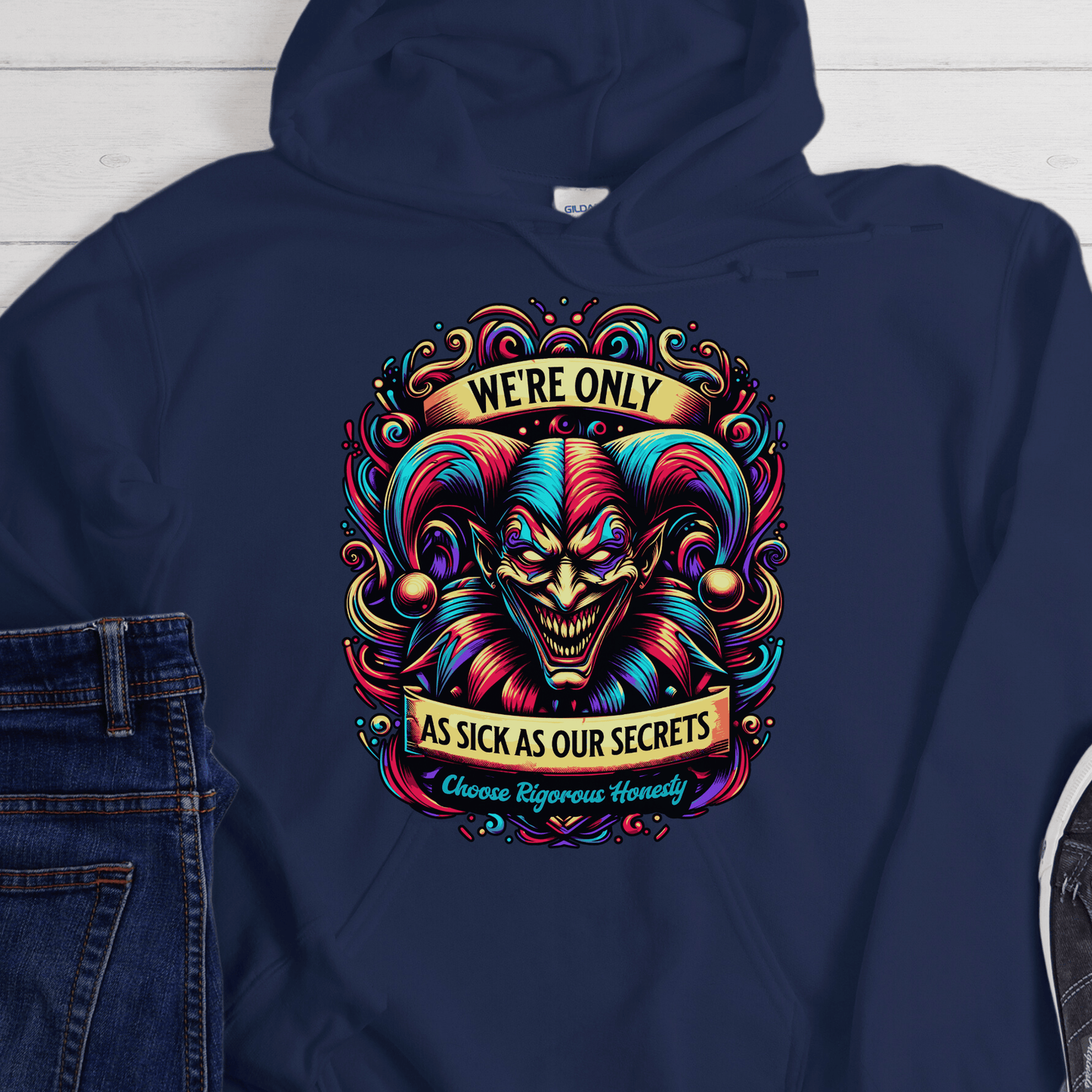 Recovery Hoodie | Inspiring Sobriety | We're Only As Sick as Our Secrets