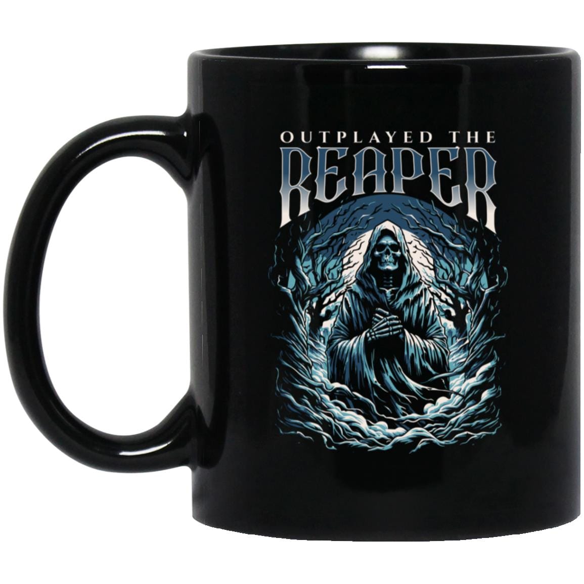 Recovery Mug | Inspiring Sobriety | Outplayed The Reaper
