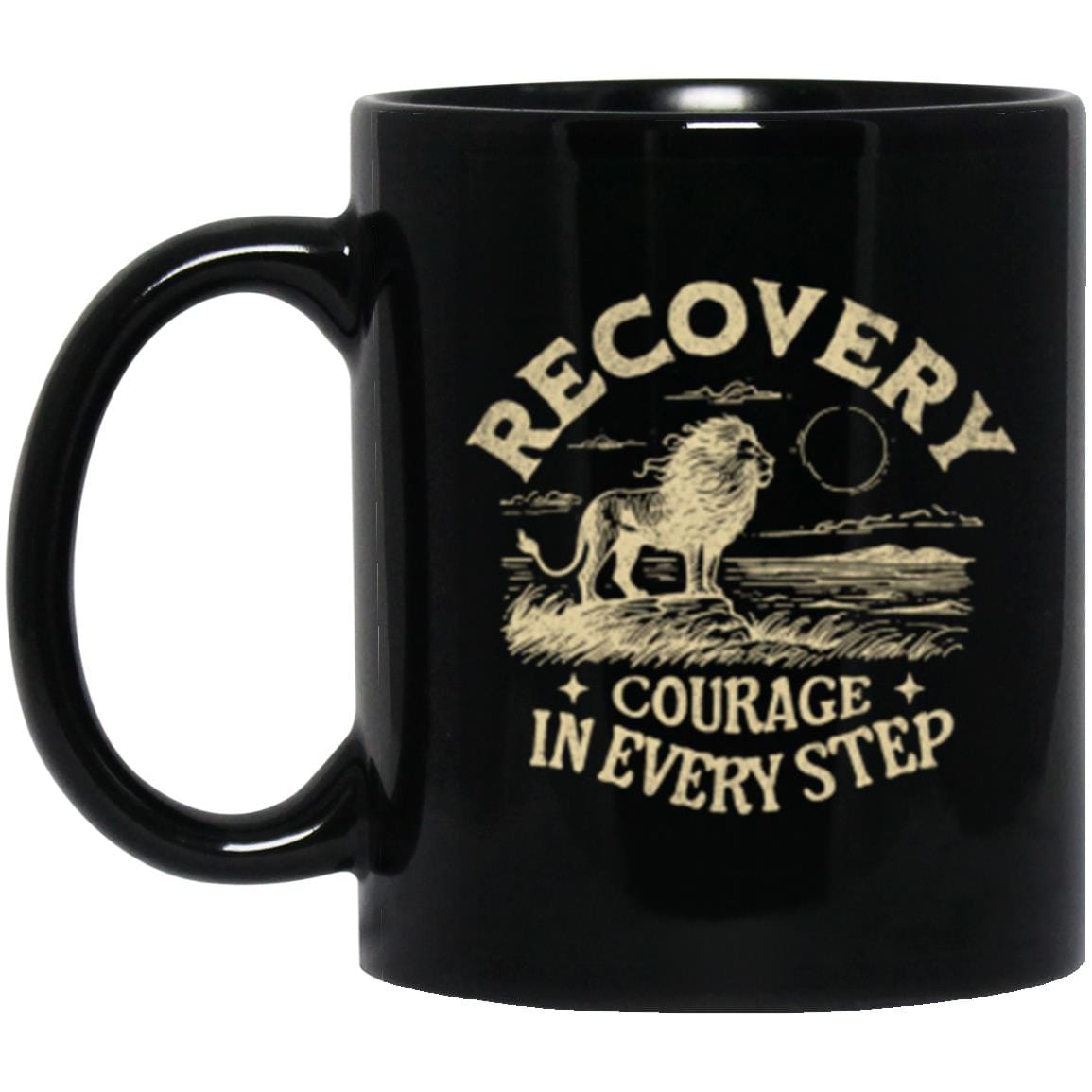 Recovery Mug | Inspiring Sobriety | Recovery - Courage In Every Step