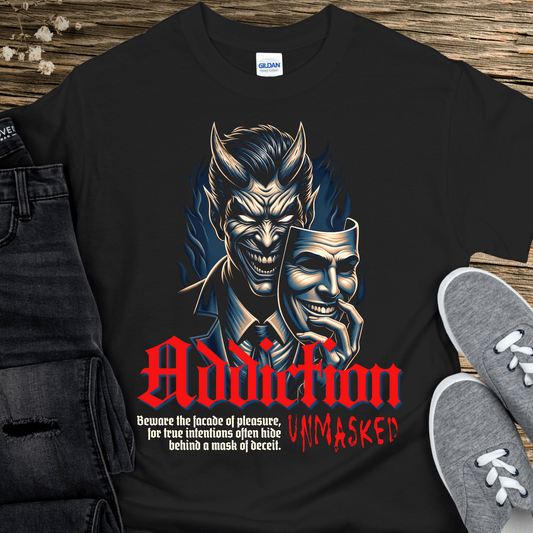 Recovery T-Shirt | Inspiring Sobriety | Addiction Unmasked