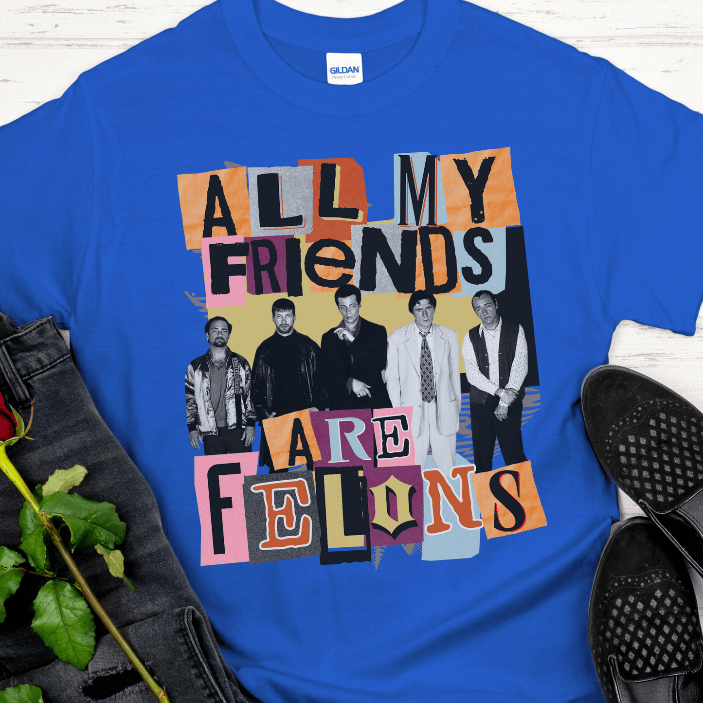 Recovery T-Shirt | Inspiring Sobriety | All My Friends Are Felons