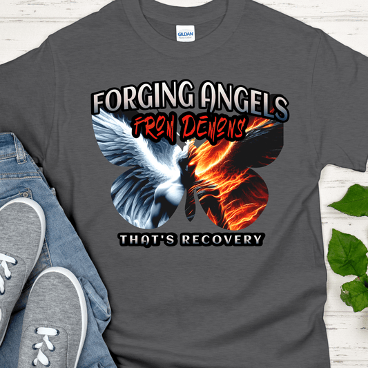 Recovery T-Shirt | Inspiring Sobriety | Angels From Demons