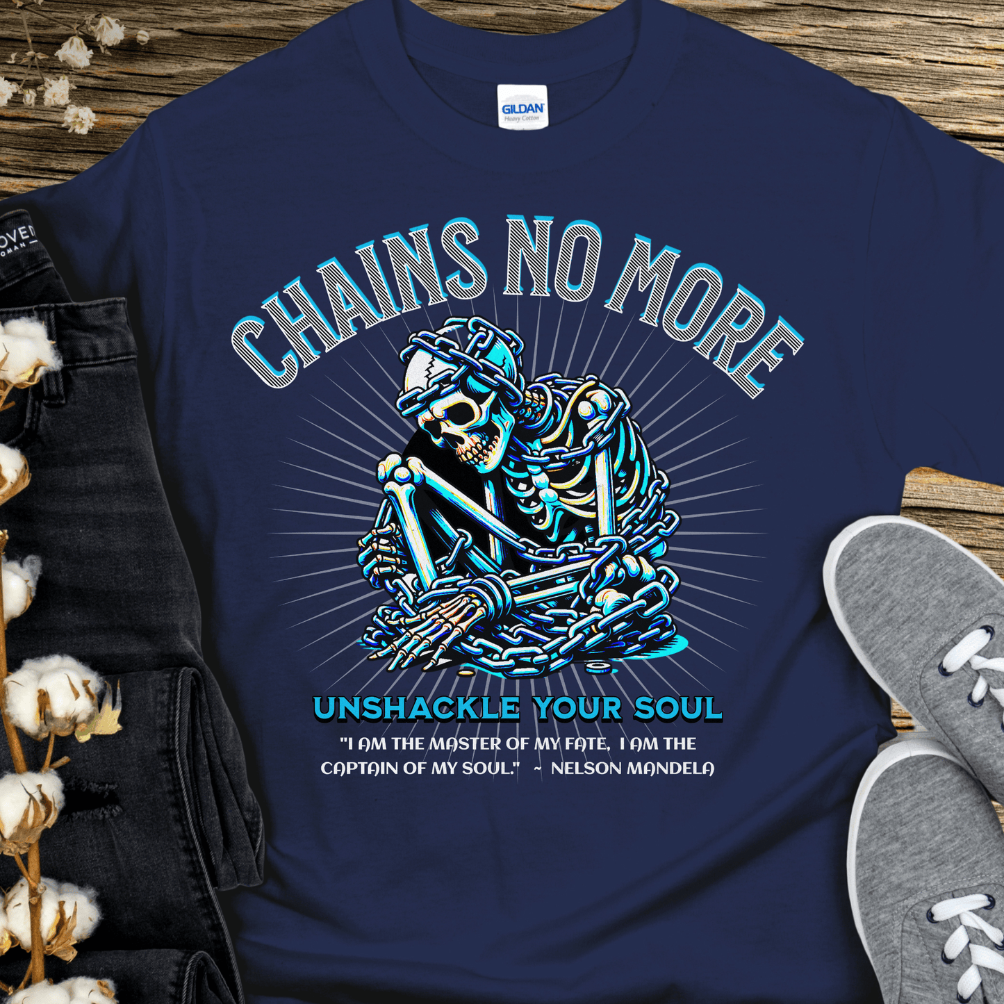 Recovery T-Shirt | Inspiring Sobriety | Chains No More