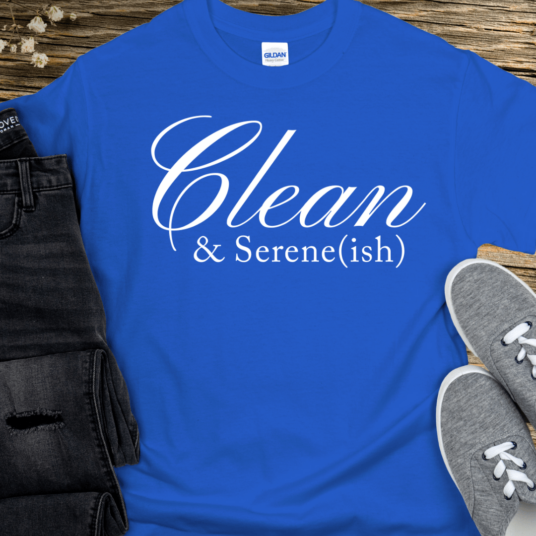 Recovery T-Shirt | Inspiring Sobriety | Clean & Serene(ish)