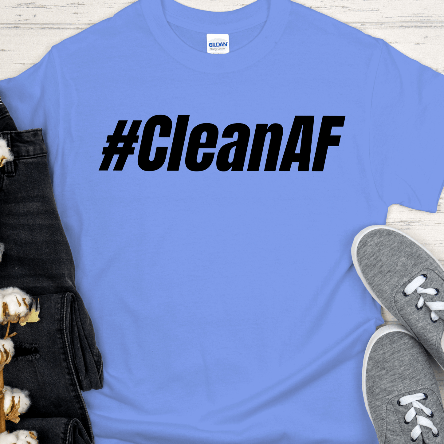 Recovery T-Shirt | Inspiring Sobriety | #CleanAF