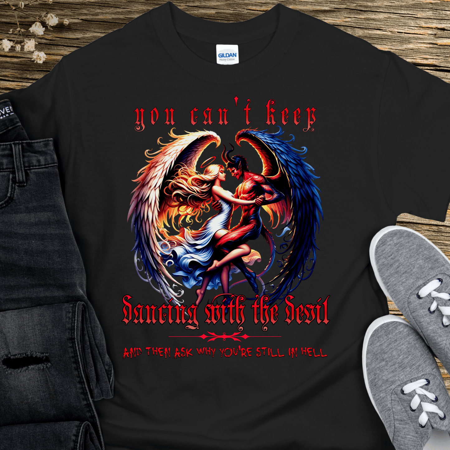 Recovery T-Shirt | Inspiring Sobriety | Dancing With The Devil