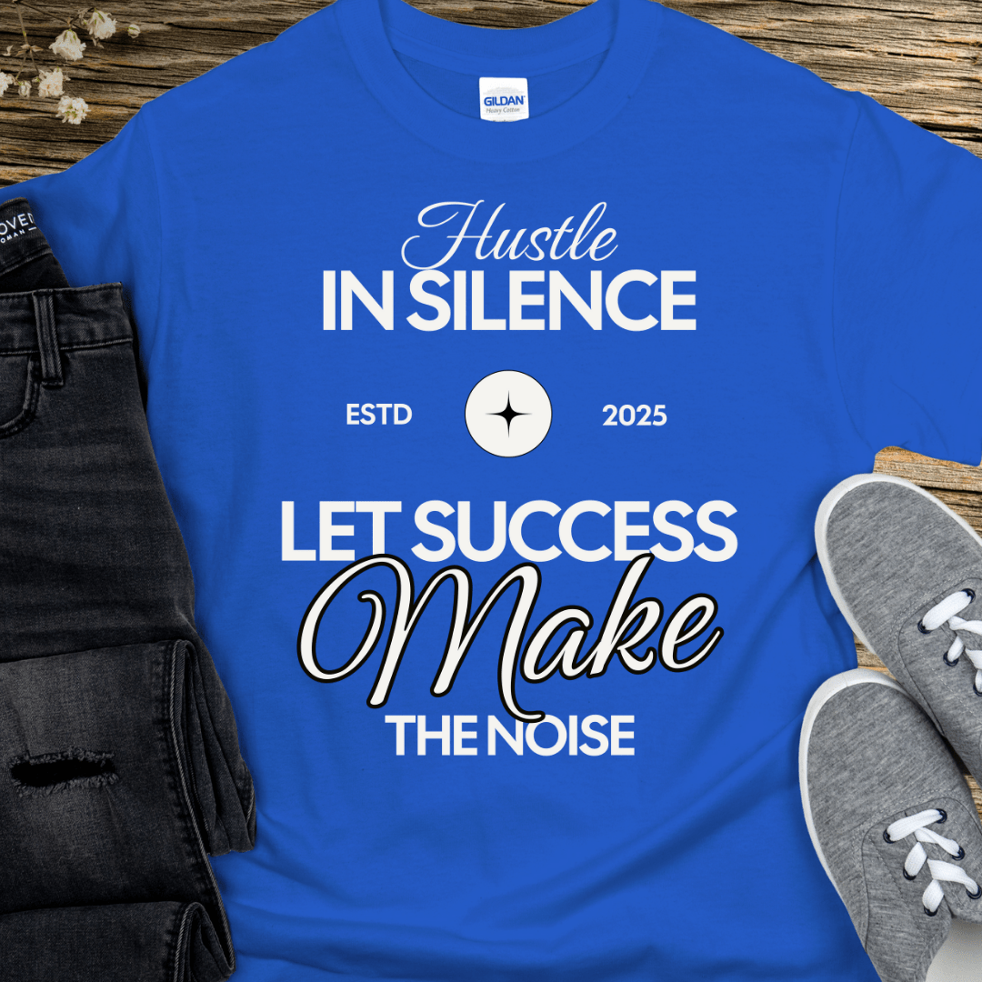 Recovery T-Shirt | Inspiring Sobriety | Hustle in Silence