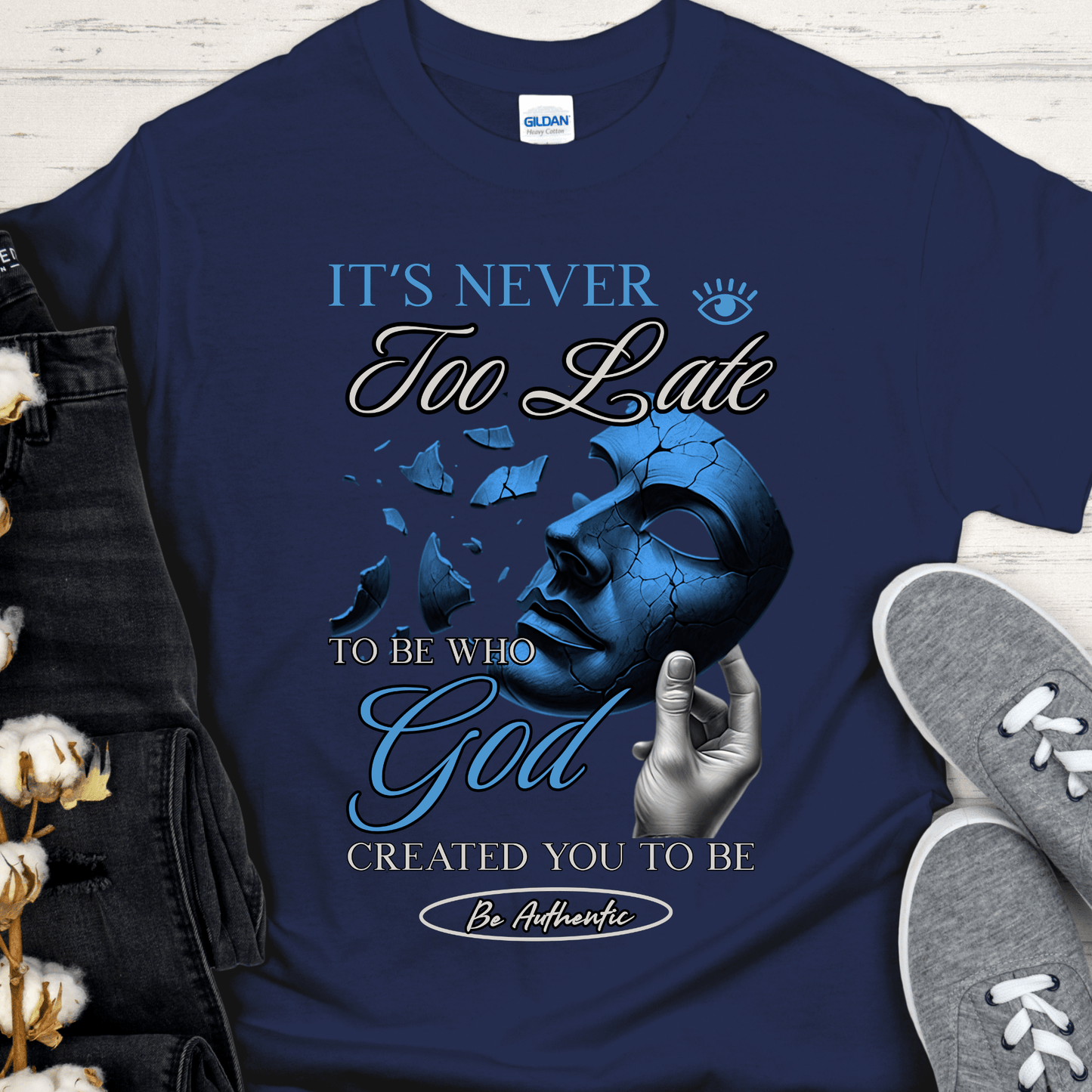 Recovery T-Shirt | Inspiring Sobriety | It's Never Too Late