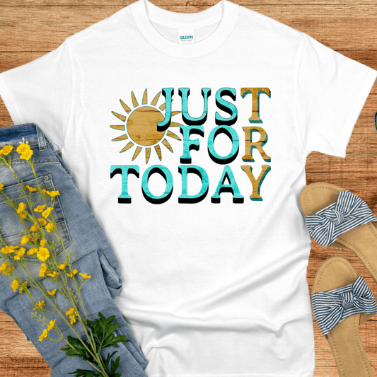 Recovery T-Shirt | Inspiring Sobriety | Just For Today "TRY"