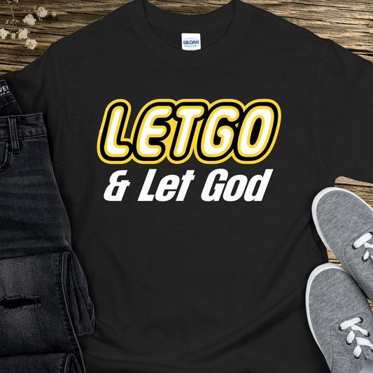 Recovery T-Shirt | Inspiring Sobriety | "Letgo" and Let God
