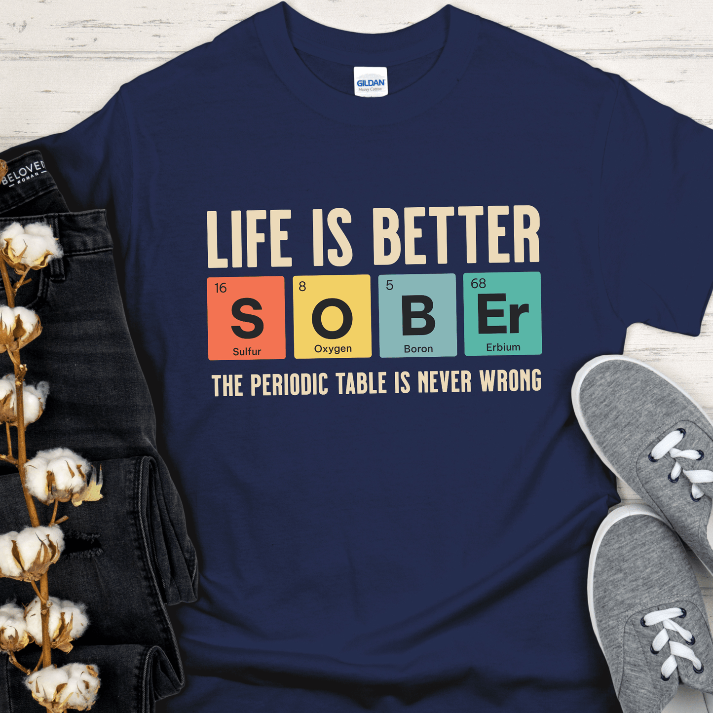 Recovery T-Shirt | Inspiring Sobriety | Life is Better Sober