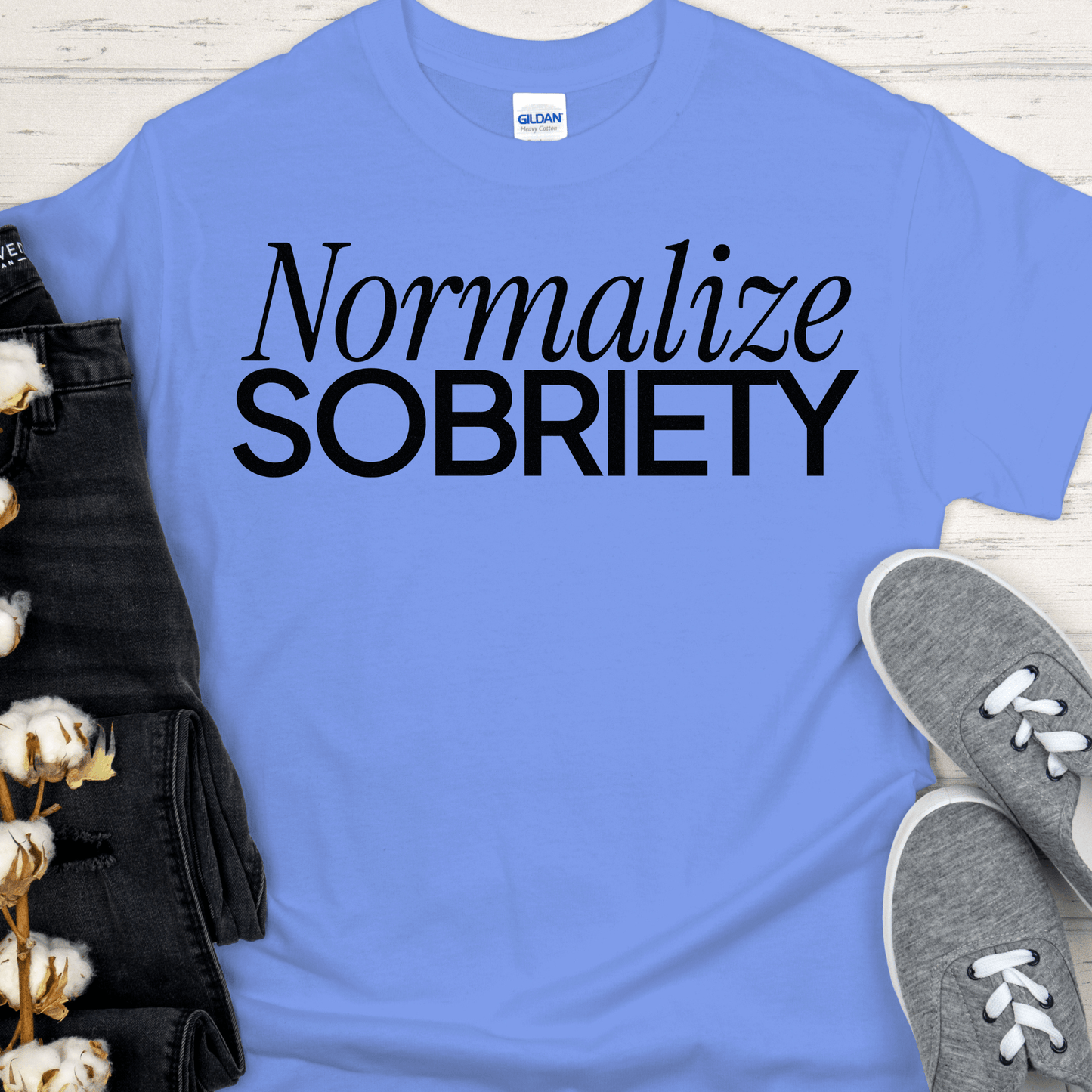 Recovery T-Shirt | Inspiring Sobriety | Normalize Sobriety