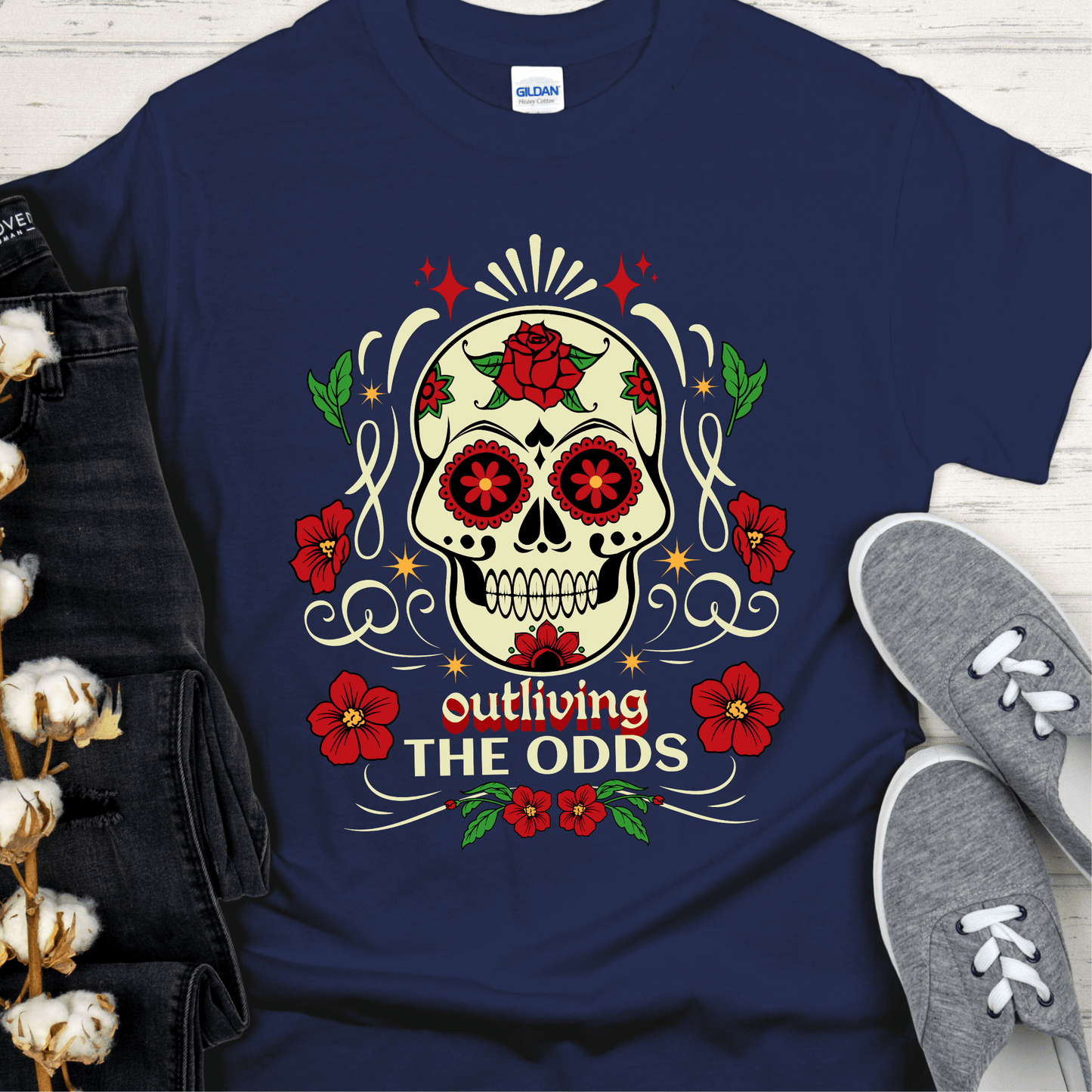 Recovery T-Shirt | Inspiring Sobriety | Outliving The Odds