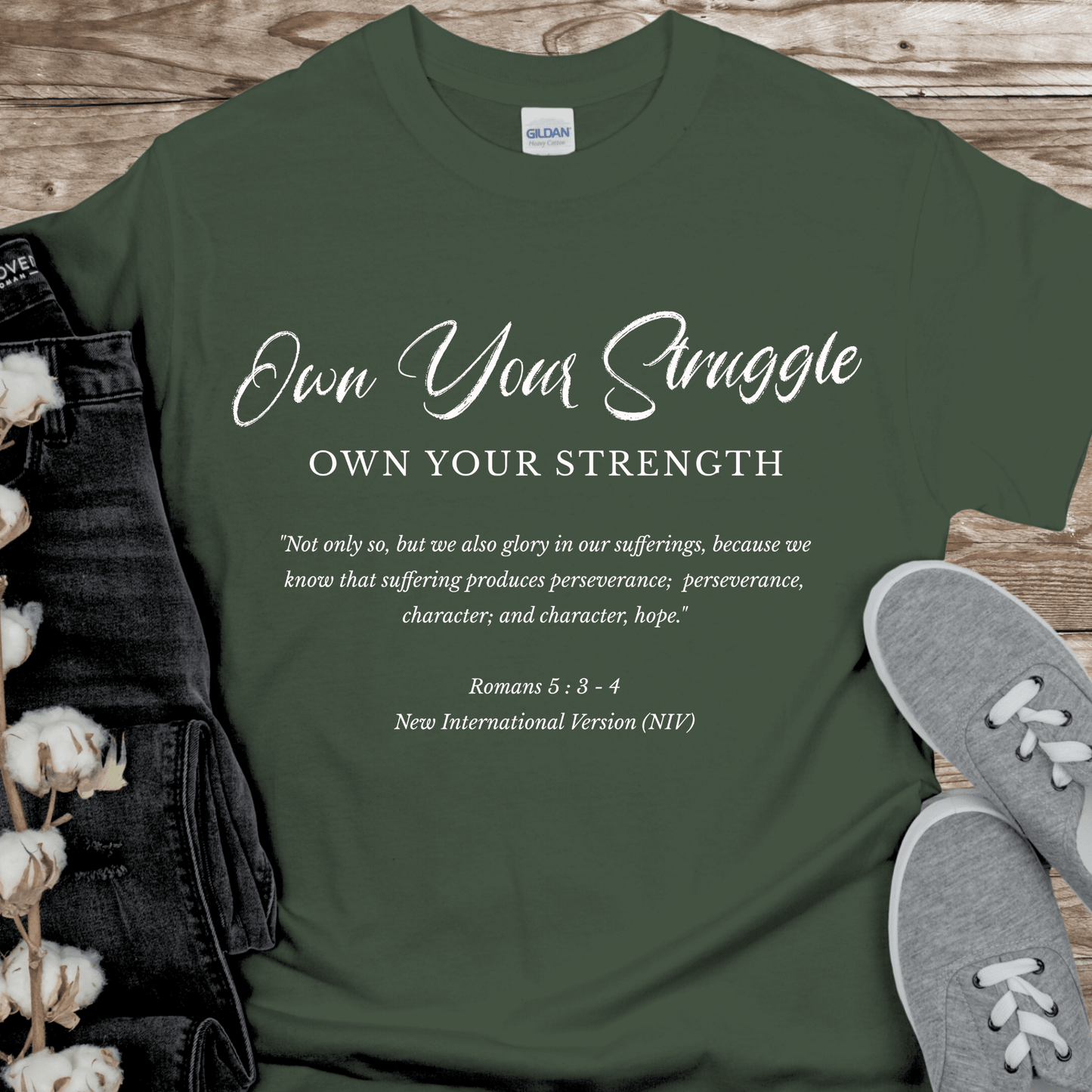 Recovery T-Shirt | Inspiring Sobriety | Own Your Struggle