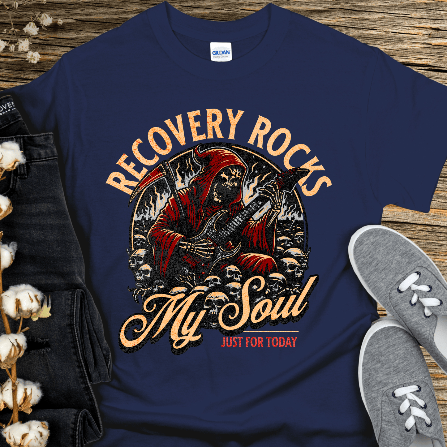 Recovery T-Shirt | Inspiring Sobriety | Recovery Rocks My Soul