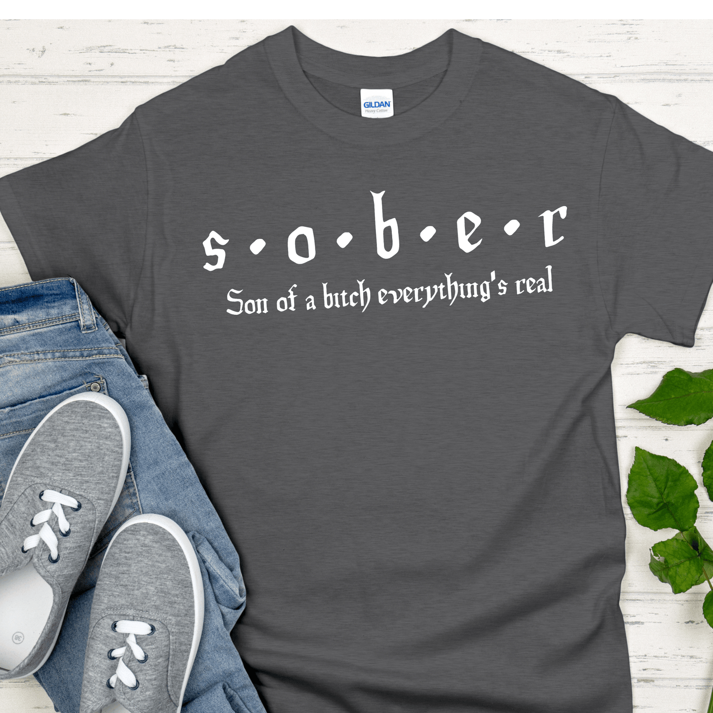 Recovery T-Shirt | Inspiring Sobriety | S.O.B.E.R.